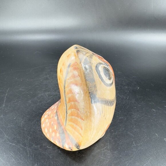 Mexico Pottery Bird Owl Whimsical Figurine Decor Hand Painted Figure Vintage - Picture 12 of 16